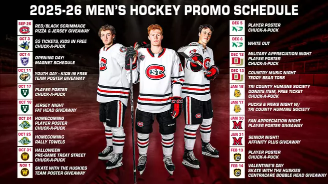 Men's Hockey Promotional Schedule