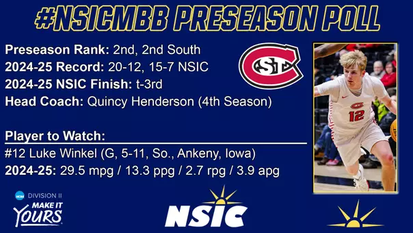 NSIC Preseason Poll MBB