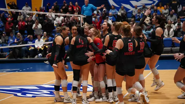 Team celly vs. Missouri Western NCAA Round of 64/Central Region Quarterfinals 12-4-25