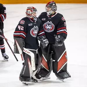 Sanni Ahola and Emilia Kyrkkö @ Minnesota Duluth 1-10-25