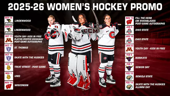 Women's Hockey Promotional Schedule