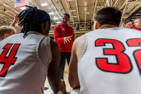 Photo from 2025-26 MBB Hawks, Marks, and Henderson