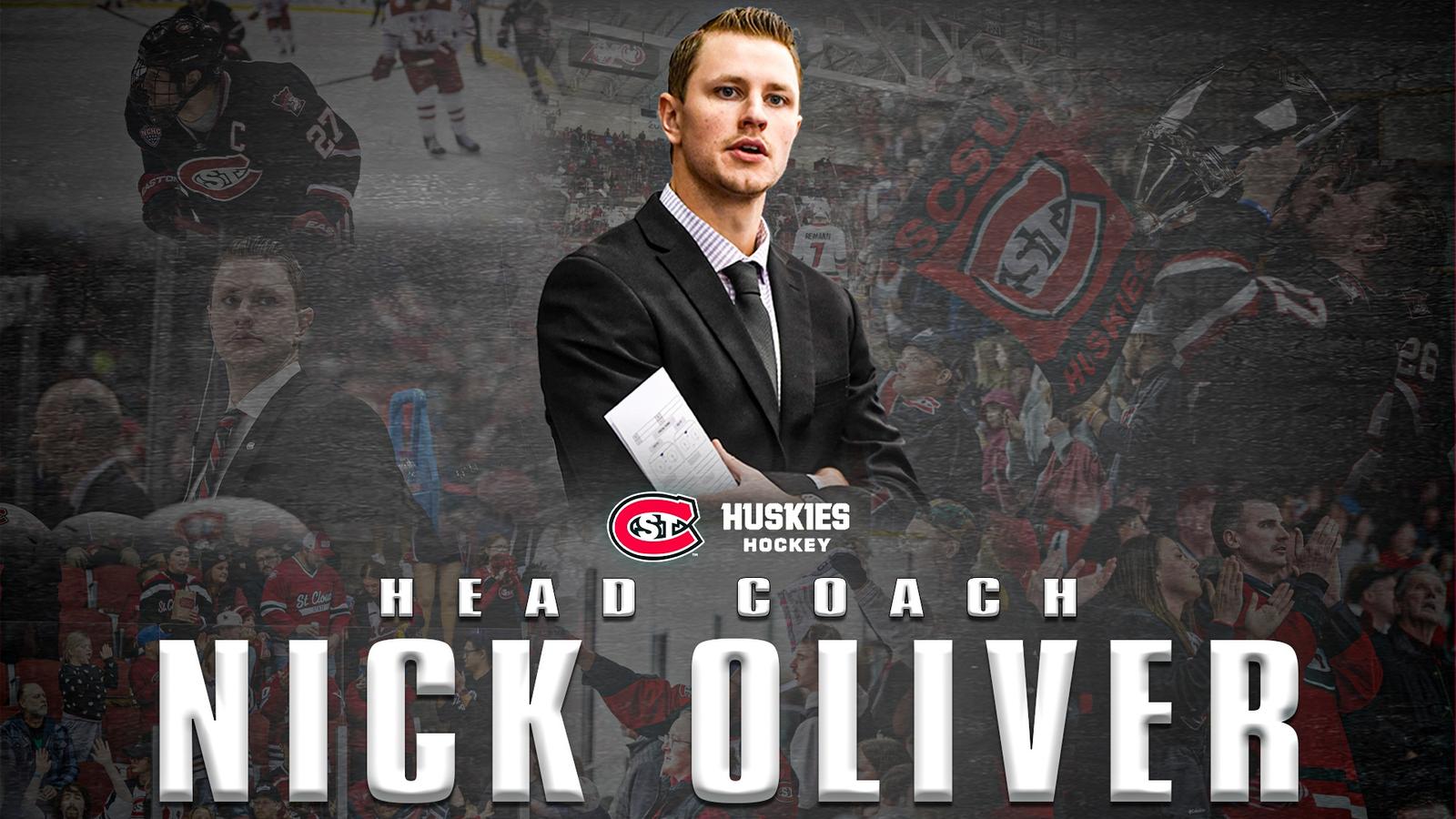 ST. CLOUD, Minn. – St. Cloud State Director of Athletics Holly Schreiner has announced Nick Oliver as the next men's hockey head coach. Oliver returns to his...