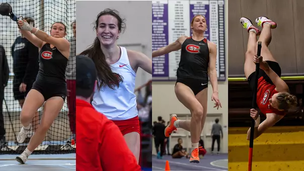 2025-26 CSC TFXC Academic All-District (Kim Feller, Elena Martinez-Rodriguez, Kinsey Mohwinkle and Lauren Woelfel)
