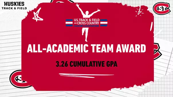 2026 USTFCCCA All-Academic Team Award Graphic