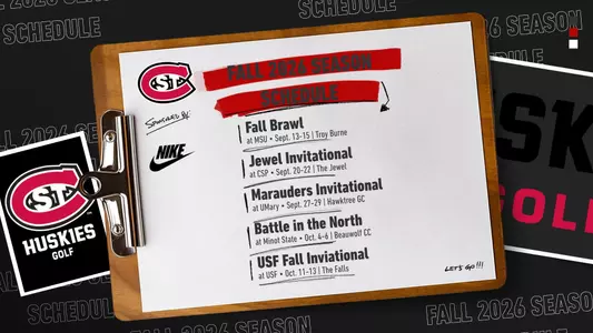 Mens Golf Fall 2026 Schedule - Updated