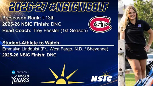 2026 NSIC W Golf Preseason Poll