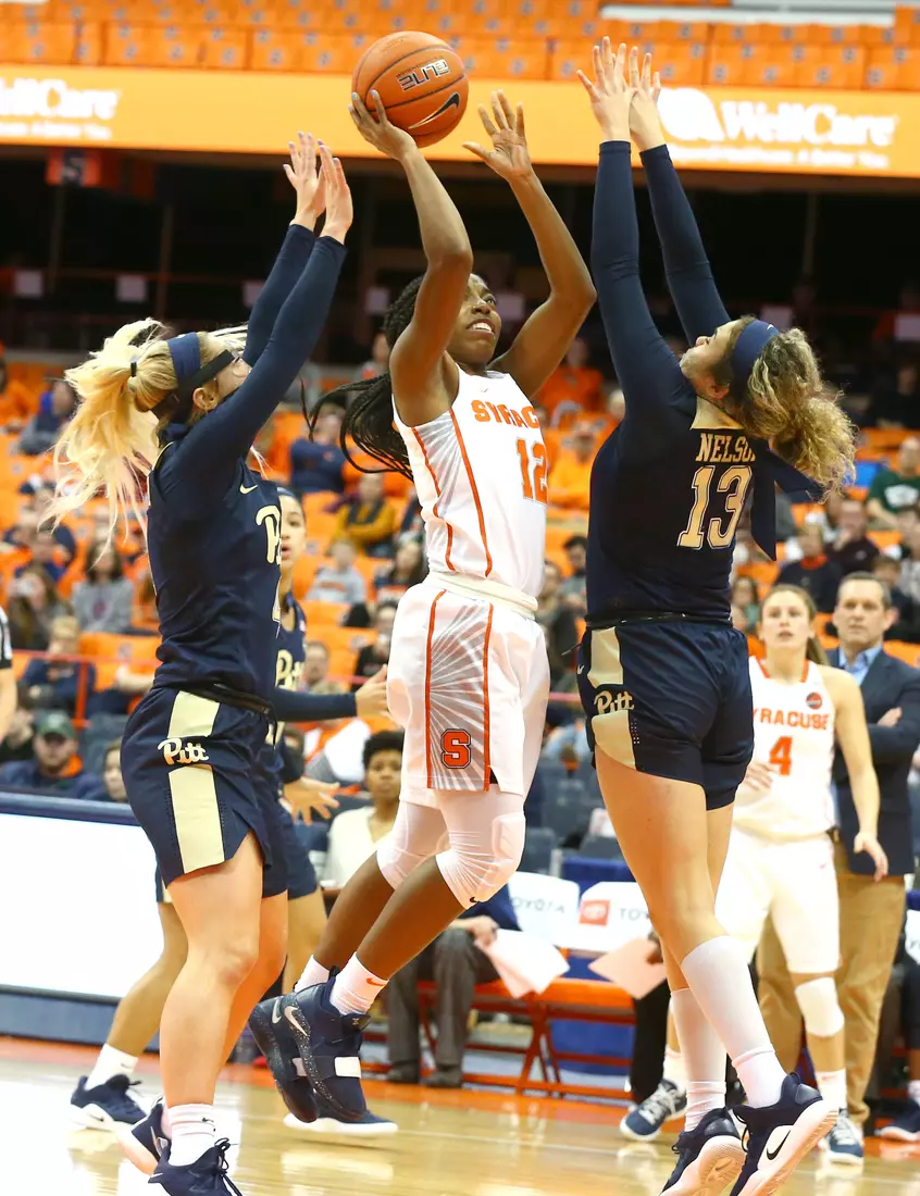 Kiara Lewis for two plus the foul.