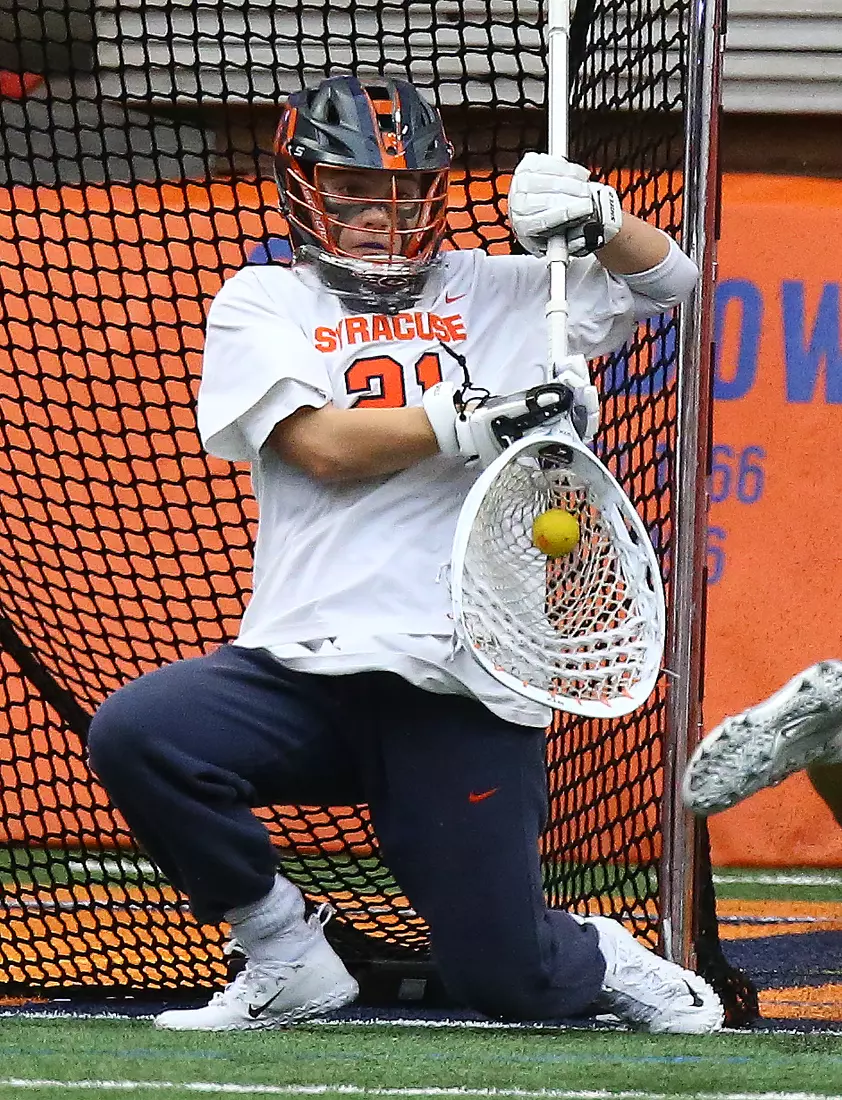 Asa Goldstock on a stop.