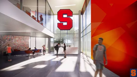 John A. Lally Athletics Complex - Phase 1 Rendering