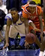 Pirates Upset Orangemen, 77-65 Image