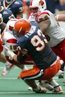 A Pair of SU Tackles Taken in Seventh Round of 2004 NFL Draft Image