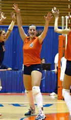 SU Volleyball Suffers First Loss of the Season Image