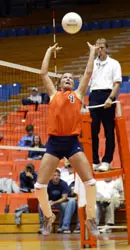 Volleyball Continues Slide With Four-Game Loss To UNH Image