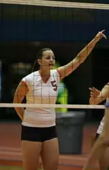 SU Volleyball Loses BIG EAST Opener Image