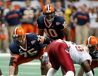 SU Football Loses, 27-6, at #15/14 West Virginia Image