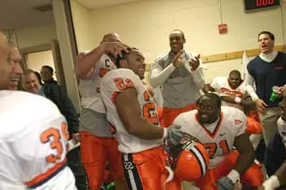 Ferri Named Walter Camp Offensive and Defensive Player of the Week Image