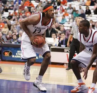 Watkins Records Double-Double in Orange Victory Image