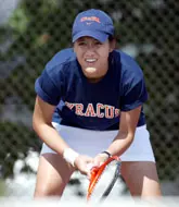 Orangewomen Tennis Team Hosts Binghamton and Seton Hall Image