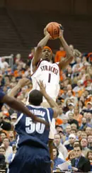 Warrick Records Double-Double in SU Win, 104-54 Image