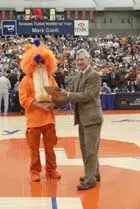 SU Announces the 2004 Men's Basketball Season Ticket Holder of the Year Image