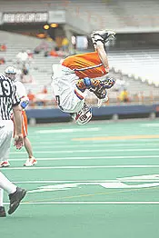 Powell Busts "The Move," as Orangemen Defeat UMass, 17-10 Image