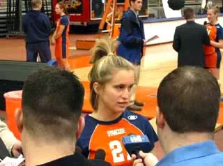 2005 Orange Women's Lacrosse Meets the Media Image