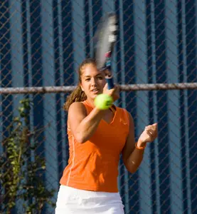 Tennis Team Wins Three Singles Titles at Hampton Roads Image