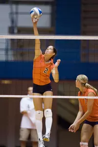 Volleyball Sweeps Central Connecticut For Fifth-Straight Win Image