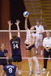 Volleyball Wins Sixth-Straight; Beats Connecticut, 3-1 Image