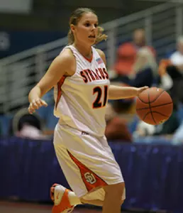 Orange Tops Manhattan 65-61 in Season Opener Image