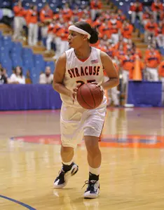 Harbut Leads SU To 81-76 Win Against UMass In Return To The Dome Image