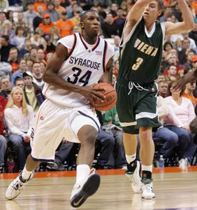 Meet Junior Forward Demetris Nichols Tonight on Syracuse Sidelines Image
