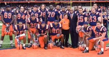 SU Football Seniors Will be Recognized at Annual Banquet Image