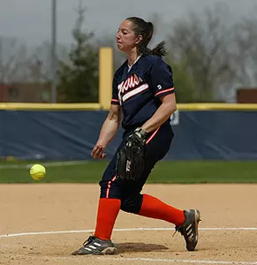Orange Has Record-Setting Day in Doubleheader Sweep Image