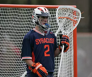 Pfeifer Records Career-High 21 Saves in 13-12 Win at Hobart Image