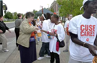 Syracuse Student-Athletes Take Active Role in Community Service Image