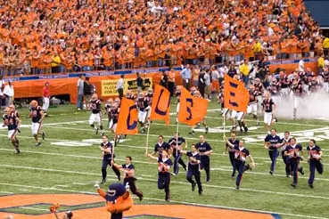 Two Orange Football Games on 2006 Television Slate Image