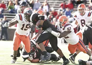 McClain Leads Orange Sack Attack Image