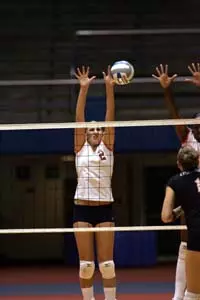 Volleyball Ends Season With Loss to Seton Hall Image