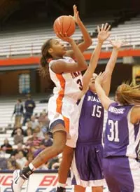 Michael Nets 21 at #18/20 Marquette Image