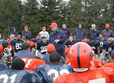 Vermeil and Robinson Reunite in Syracuse Image