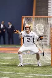 Coluccini Posts 19 Saves in 7-5 Win Against Princeton Image