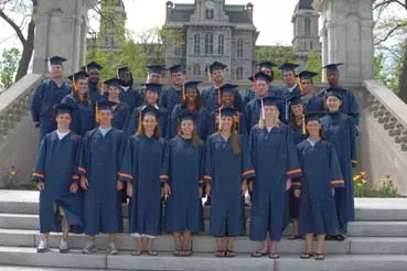 SU Student-Athletes Prepare for Graduation Ceremony Image
