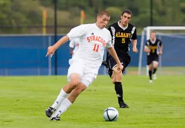 Rutgers Scores Twice in the First Half; Defeats Orange, 3-1 Image