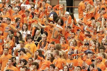 Robinson Praises Student Section for Effort on Saturday Image