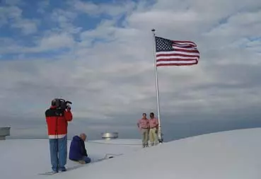 The Orange Goes Bull Fighting Image