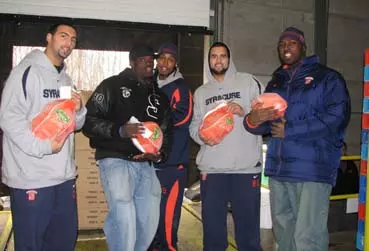 Orange Delivery: Touchdowns for Turkeys Image