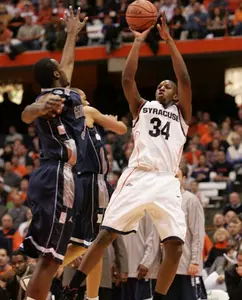 All-BIG EAST Orange: Nichols, Devendorf, Harris Image