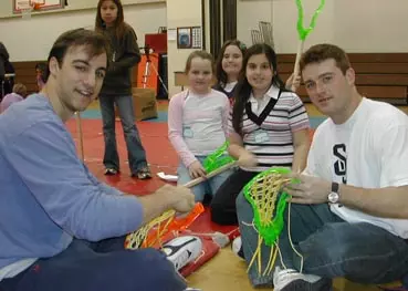 SU Lacrosse Gives Back to the Game Image